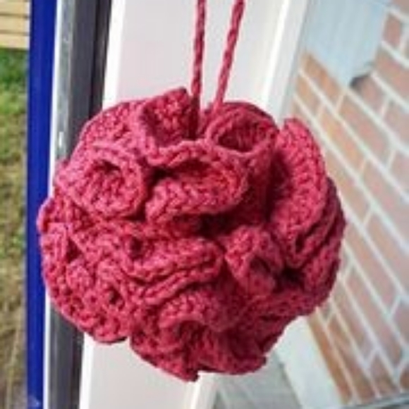 Crochet bath puff handmade - Picture 2 of 4